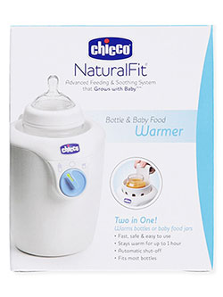 Natural Fit Bottle & Baby Food Warmer by Chicco in White
