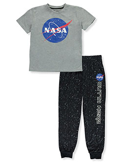 Quad Seven Boys 2 Piece Game Over Pajamas