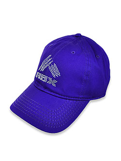 Girls' Rhinestone Logo Baseball Cap by RBX in Purple, Girls Fashion