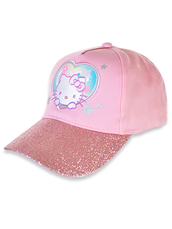 Hello Kitty Girls' Glitter Baseball Cap