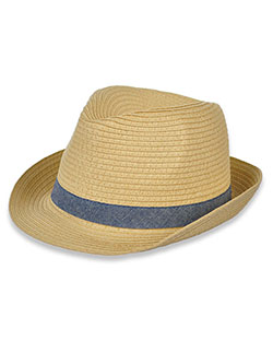 Astor Accessories Baby Boys Chambray Reversible Bucket Sun Hat