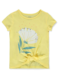 Girls' Flower Breeze T-Shirt by Carter's in Yellow, Girls Fashion