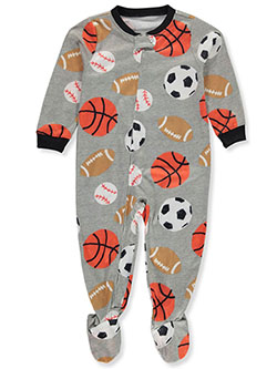 Baby Boys' Sports Footed Coveralls by Carter's in Gray multi