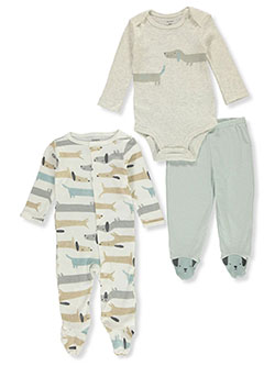 Baby Boys' 3-Piece Layette Set by Carter's in White/multi, Infants