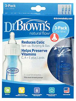 Natural Flow Bottles 3-Pack by Dr. Brown's, Infants