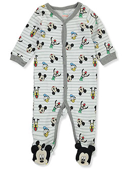 Baby Boys' Footed Coveralls by Disney Mickey Mouse in Multi, Infants