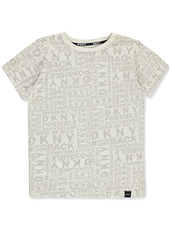 Boys' T-Shirt by DKNY in Heather gray - $16.00