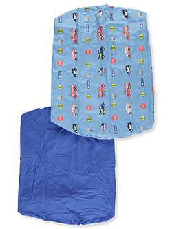 2-Pack Fitted Crib Sheets by Everyday Kids in Blue - Sheets