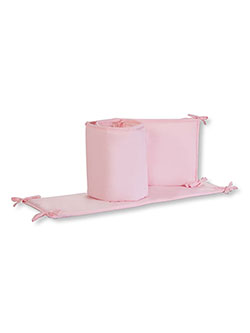 Solid Design Crib Bumper by Everyday Kids in Pink, Infants