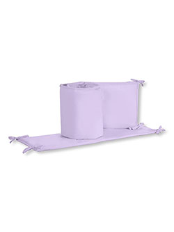 purple crib bumper