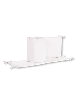 Solid Design Crib Bumper by Everyday Kids in White, Infants