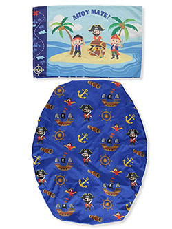Pirate 2-Piece Toddler Sheet Set by Everyday Kids in Multi - Sheets