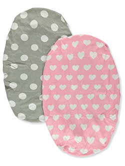 2-Pack Fitted Crib Sheets by Everyday Kids