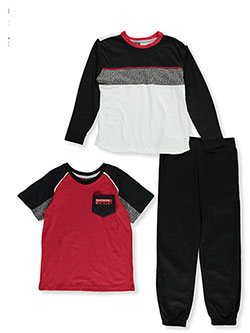 Rebel Boys Reflective 2-Piece Neoprene Tracksuit Pants Set