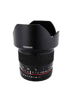 10mm F2.8 ED AS NCS CS Ultra Wide Angle Lens for Fuji X Mount Digital Cameras by Rokinon