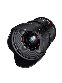 20mm T1.9 Cine DS AS ED UMC Wide Angle Cine Lens for Micro Four Thirds Mount by Rokinon