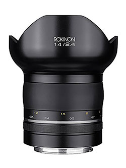 SP14MAE-N Special Performance 14mm F/2.4 Ultra Wide Angle Lens with Built-in AE Chip for Nik by Rokinon