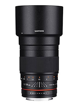 135mm f/2.0 ED UMC Telephoto Lens for Pentax Digital SLR Cameras by Samyang