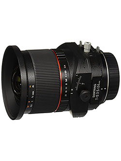 Tilt-Shift SYTS24-C 24mm f/3.5 Tilt Shift Lens for Canon by Samyang