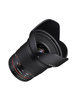 20mm f/1.8 AS ED UMC Wide Angle Lens for Sony E-Mount by Rokinon in Black - $499.00