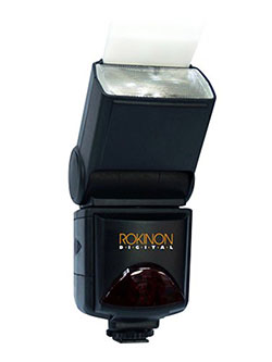D980AFZ-C Digital TTL Power Zoom Flash for Canon by Rokinon in Black - $79.00