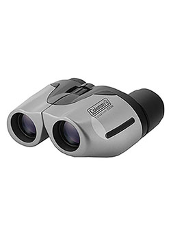 7-21x21 Compact Zoom Binoculars, Silver by Coleman in Silver
