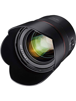 AF 75mm F1.8 Compact Auto Focus Telephoto Lens for Sony FE Mount by Rokinon