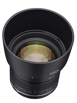 Series II 85mm F1.4 Weather Sealed Telephoto Lens for Sony E, Model Number: SE85-E by Rokinon, Toys