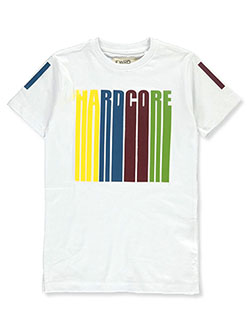 Boys' Hardcore T-Shirt by FWRD in White, Boys Fashion