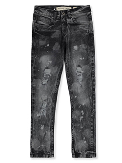 Boys' Jeans by Evolution in Design in black, blue, indigo and tint