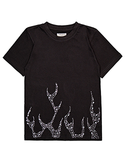 FWRD Boys' Studded Flame Decal Graphic T-Shirt