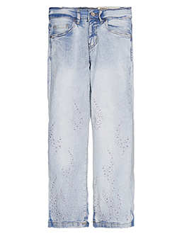 FWRD Boys' Denim Baggy Jeans with Stud Details