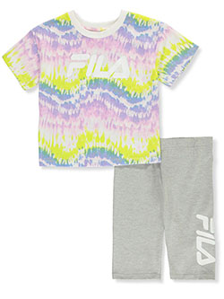fila 2 piece skirt set