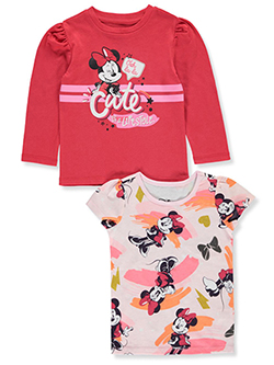 Minnie Mouse 2-Pack L/S & S/S T-Shirts by Disney in Multi - $11.99