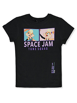 Space Jam Girls' Lola T-Shirt by Freeze in Black, Girls Fashion