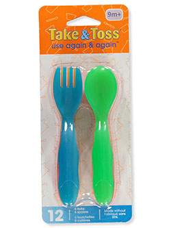 12-Pack Forks & Spoons by Take & Toss in Multi, Infants