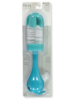 Sponge Mate Bottle & Nipple Brush by The First Years in Multi, Infants