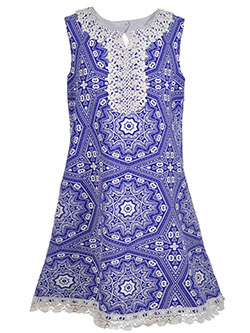Dress by Bonnie Jean in Royal blue
