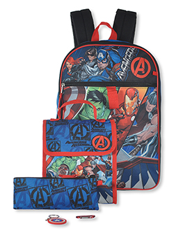 avengers backpack for kids Personalized Give him heroic back to school style with this set starring his favorite Avengers Marvel Kawaii Avengers 16" School
