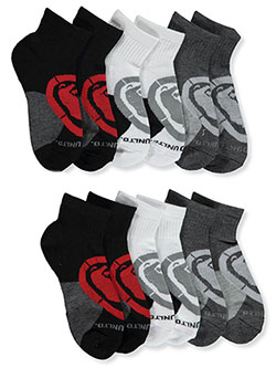 6-Pack Half Cushion Quarter Socks by Ecko Unltd. in Gray/multi