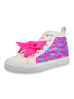 Girls' Flip Sequin Hi-Top Sneakers by Jojo Siwa in Pink