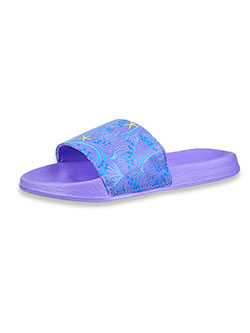 Girls' Slide Sandals by Disney The Little Mermaid in Purple
