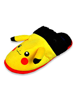 Boys' Pikachu Slippers by Pokemon in Yellow