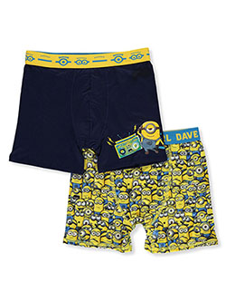 Boys' 2-Pack Athletic Briefs by Minions in Multi