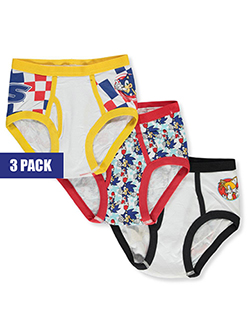 Boys' 3-Pack Briefs by Sonic The Hedgehog in Multi