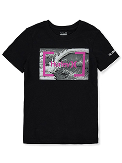 Boys' T-Shirt by Hurley in Black - $14.99