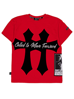 Switch Boys' Short-Sleeve Cross Called to Move Forward Graphic T-Shirt