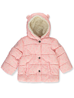 Baby Girls' Puffer Jacket by Jessica Simpson in Light pink, Infants