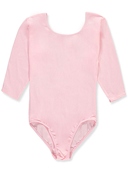 3/4 Sleeve Dancewear Leotard by Jacques Moret in Pink