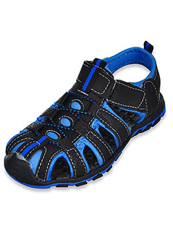 Boys' Sport Sandals by Rugged Bear in Black/blue
